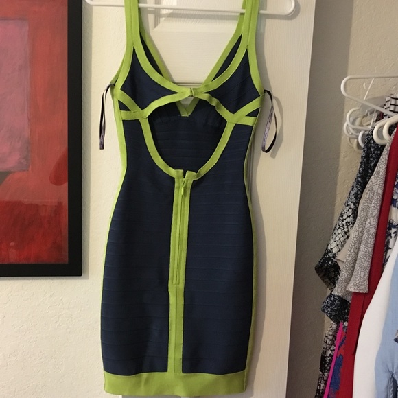 Herve Leger Bodycon Dress - Picture 2 of 3