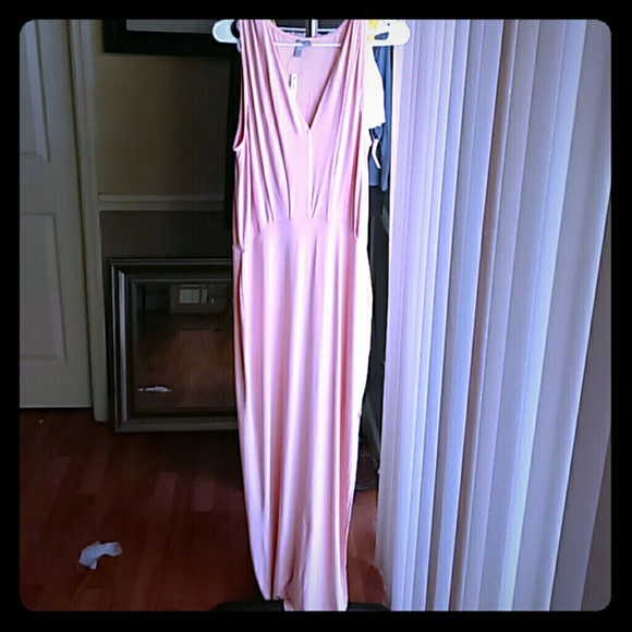 Maxi dress w split