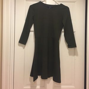 Forever 21 olive green skater dress.