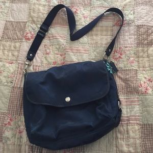 Coach Tone on Tone Laptop Crossbody Bag