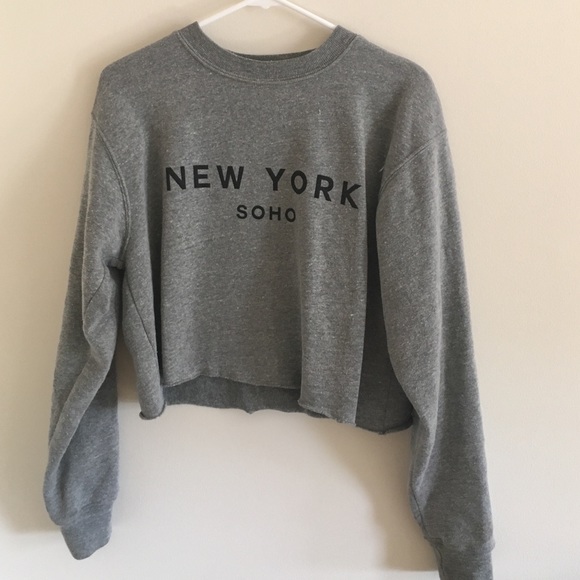Brandy Melville cropped sweatshirt