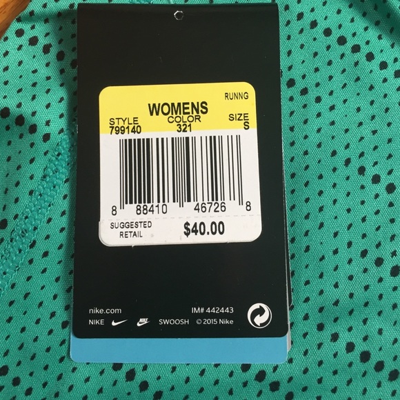 Nike printed miler tank - green - Picture 3 of 4