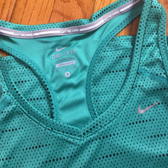 Nike printed miler tank - green - Picture 4 of 4