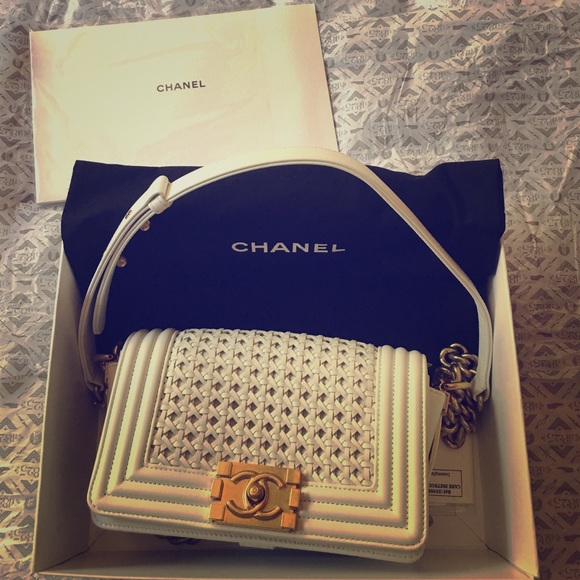 Chanel Small Braided Boy Bag