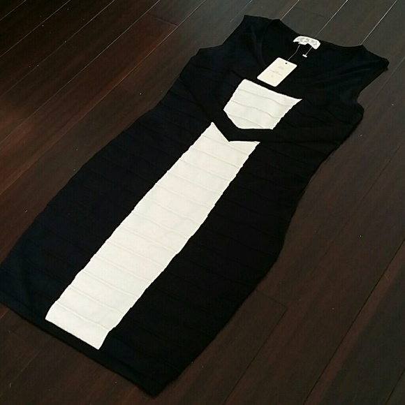 Curve hugging bandage - like dress