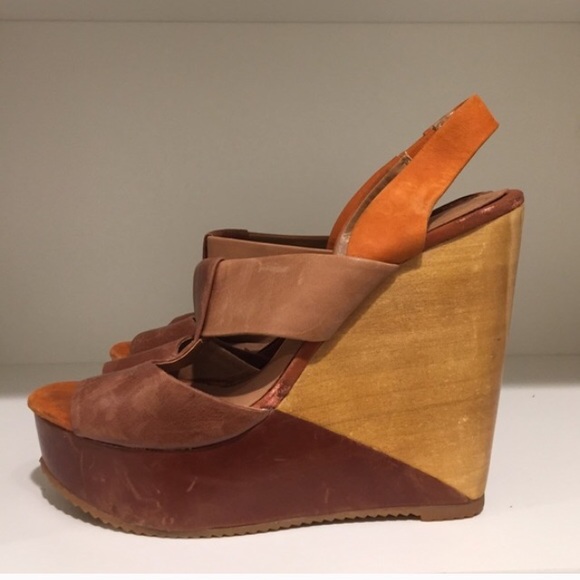 Aldo Color block wedge; size 8 - Picture 3 of 3