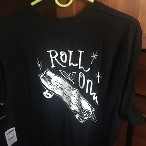 Vans "roll on" t-shirt size XXL. SUPER SOFT.