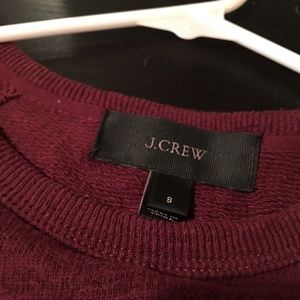 J Crew brand new sweatshirt (Maroon)