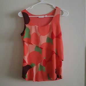 Floral print tank