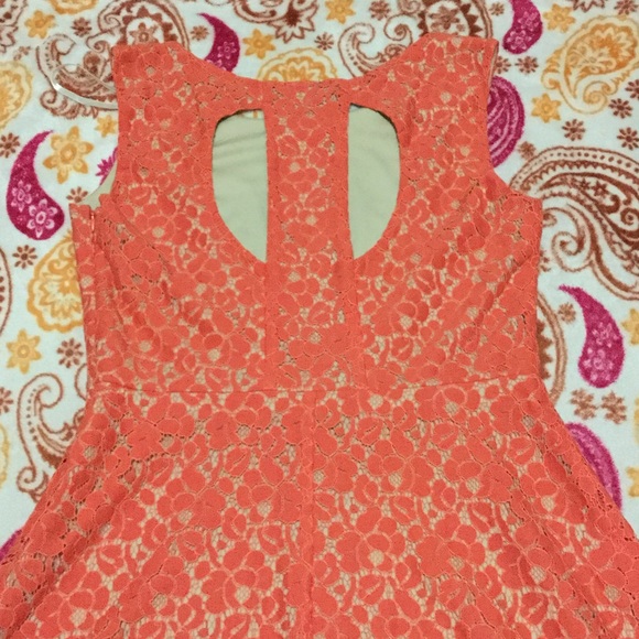 Orange Cutout Dress!! - Picture 3 of 4