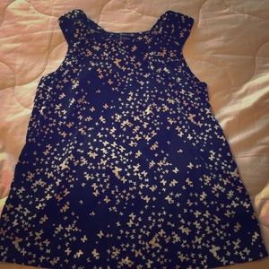 Back and white butterfly shirt