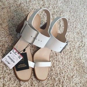 Zara leather sandals