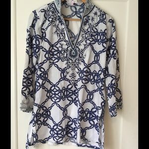 Barbara Gerwit beaded tunic