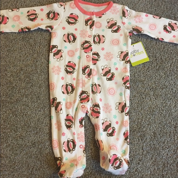 Baby Starters Monkey Pajamas & Fleece Blanket from Amber's closet on