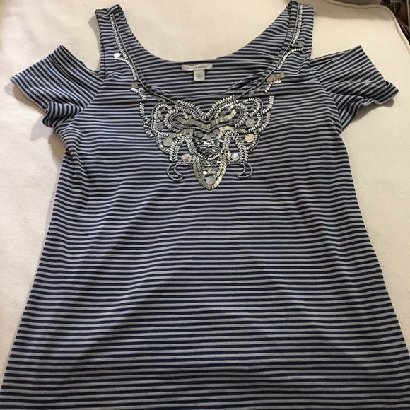 Boston Proper cold Shoulder top
