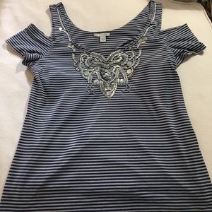 Boston Proper cold Shoulder top