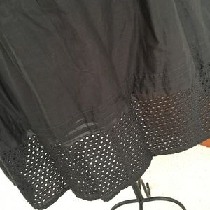 Eyelet skirt