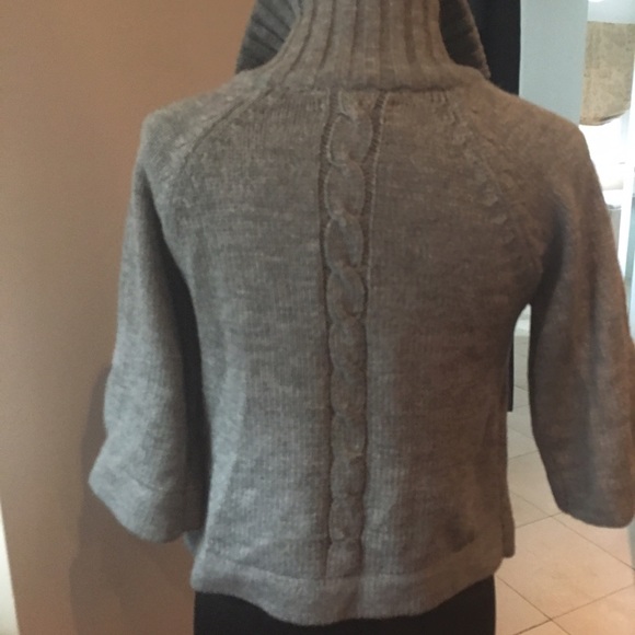 Gray Toggle Sweater - image 3