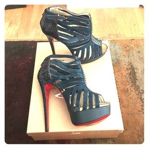 Christian Louboutin Karina 150mm Watersnake