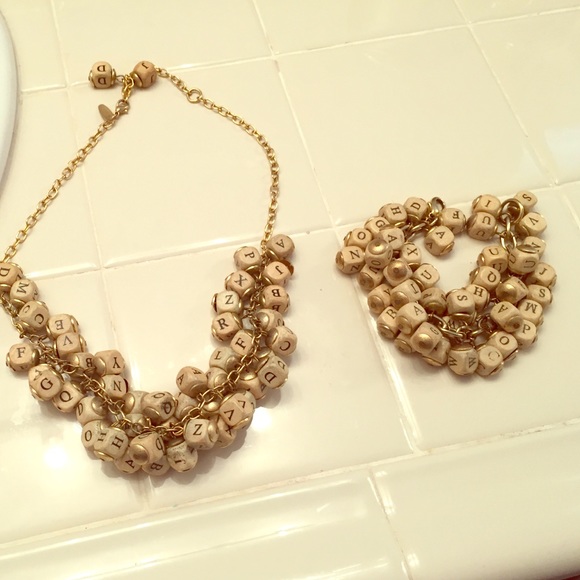 The meanest necklace and matching bracelet