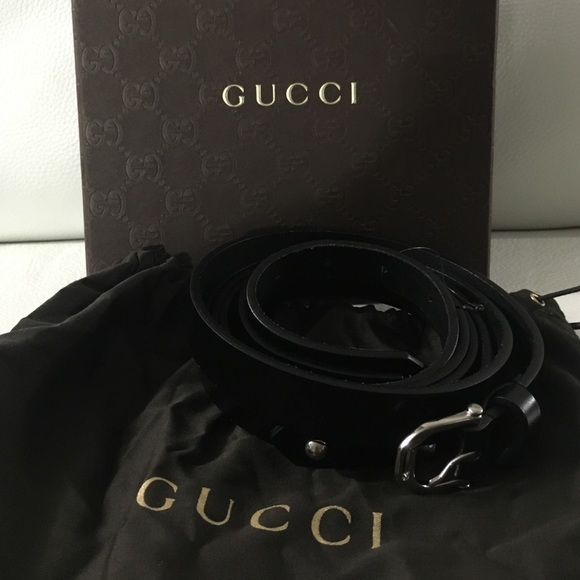 Gucci wrap around belt.