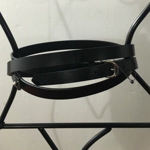 Gucci wrap around belt.