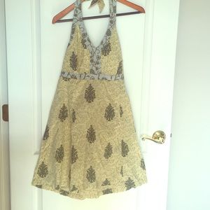Gap halter sun dress