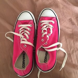 Pink All Star Chuck Taylor's.
