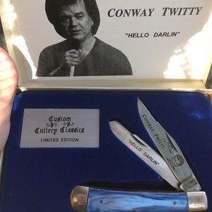 Limited edition Conway twitty knife