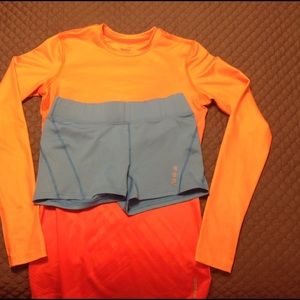Reebok shirt and shorts