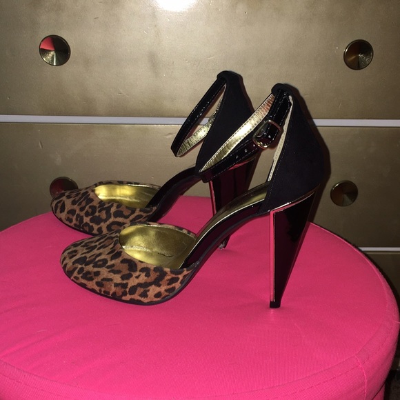 Leopard print heels - Picture 2 of 4