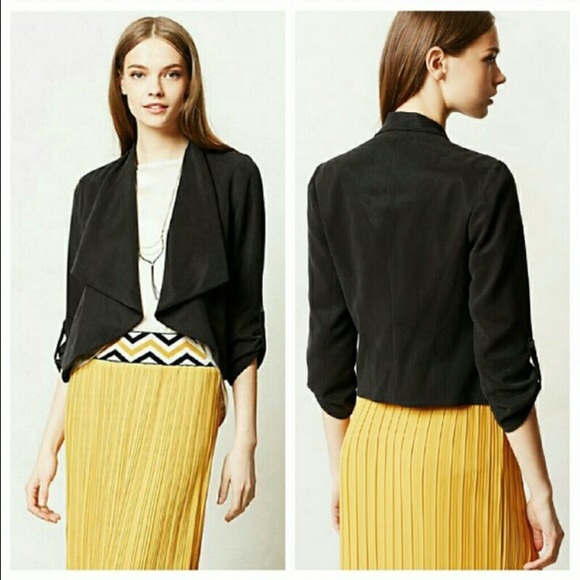 Anthropologie Boho Blazer Jacket XS