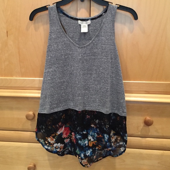 Racerback Tank with Lace