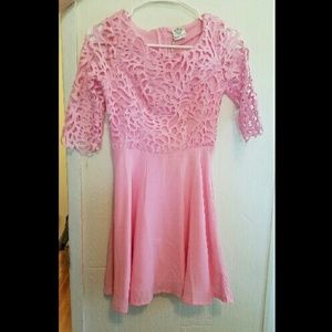Lace Pink Dress