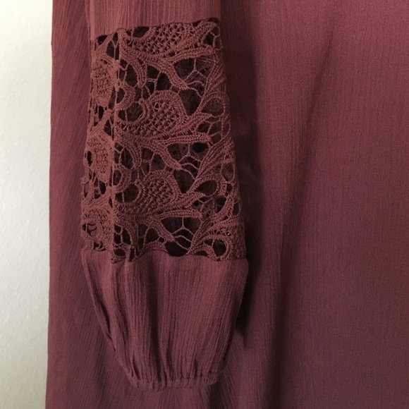 ‼️LAST ONE‼️Crochet Trimmed Button Babydoll Dress - Picture 4 of 4