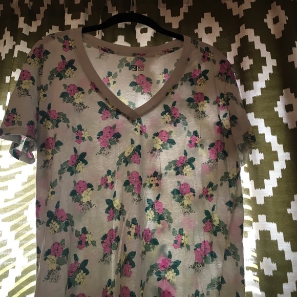 Sunwashed Floral Tshirt