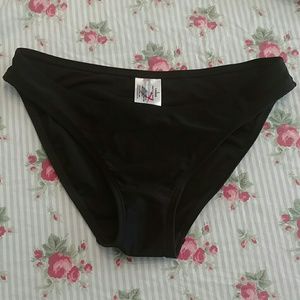 Patagonia Sunamme Swim Bottoms Black Low Rise New