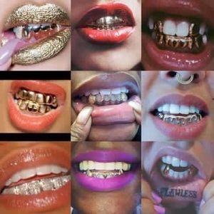 Solid gold Grillz and custom jewelry