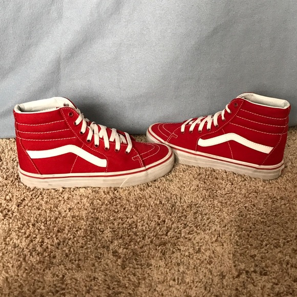 Vans size 7.0 (Red)