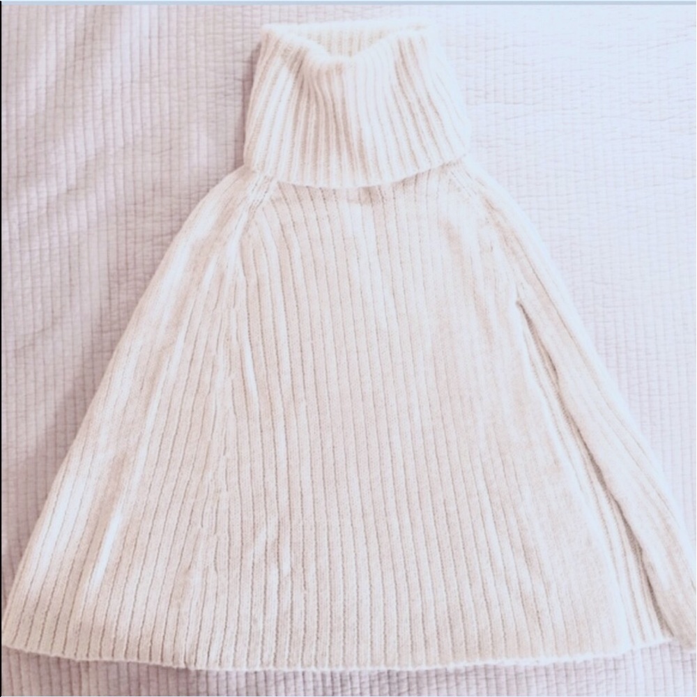 Sweater Knit Poncho - Picture 1 of 2