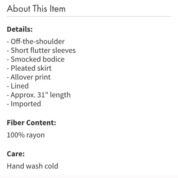 Free People off the shoulder dress - Picture 4 of 4