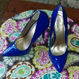 Blue Cato heels
