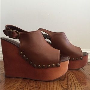 Size 9 Jeffrey Campbell Platform Wedges