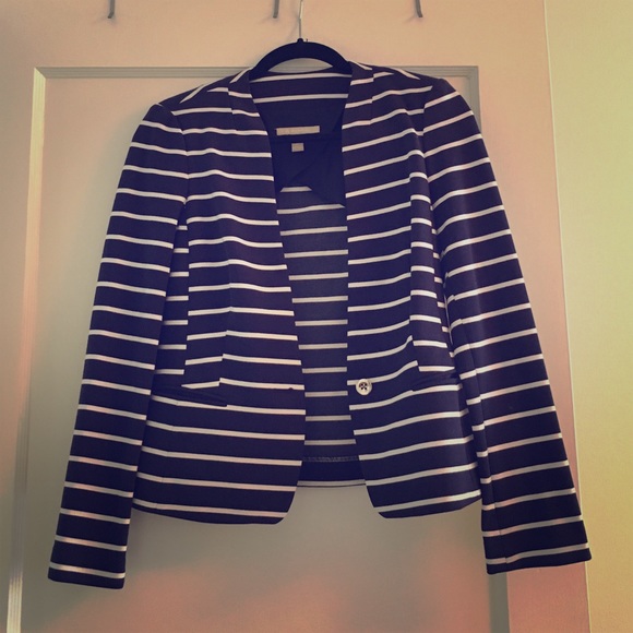Banana Republic stripped blazer