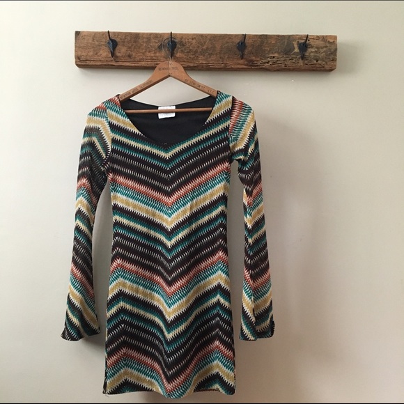 Chevron Multicolor dress