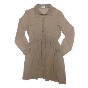 HP🎉DONATING SOON Tobi Shirtdress w/ Sheer Sleeves