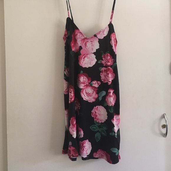 Slip-style floral dress