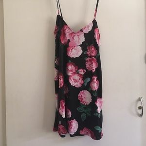 Slip-style floral dress