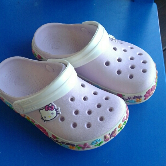 Crocs- Kids - Hello Kitty- great condition
