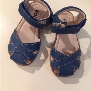 See Kai Run blue sandals